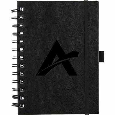 5" x 7" FSC® Recycled Morano Spiral Journal