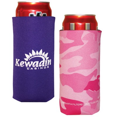 24 oz Cooler-2 colors silk screen-2 sides and bottom